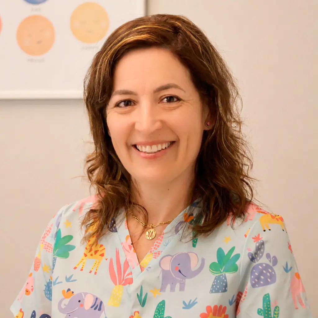 María Sobrino Díaz, auxiliar de clínica bucodental en la Clínica Dental Infantil de Toledo
