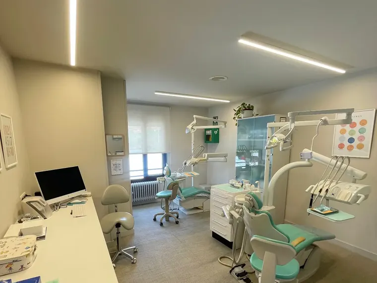 Gabinete de odontopediatría de la Clínica Dental Infantil en Toledo