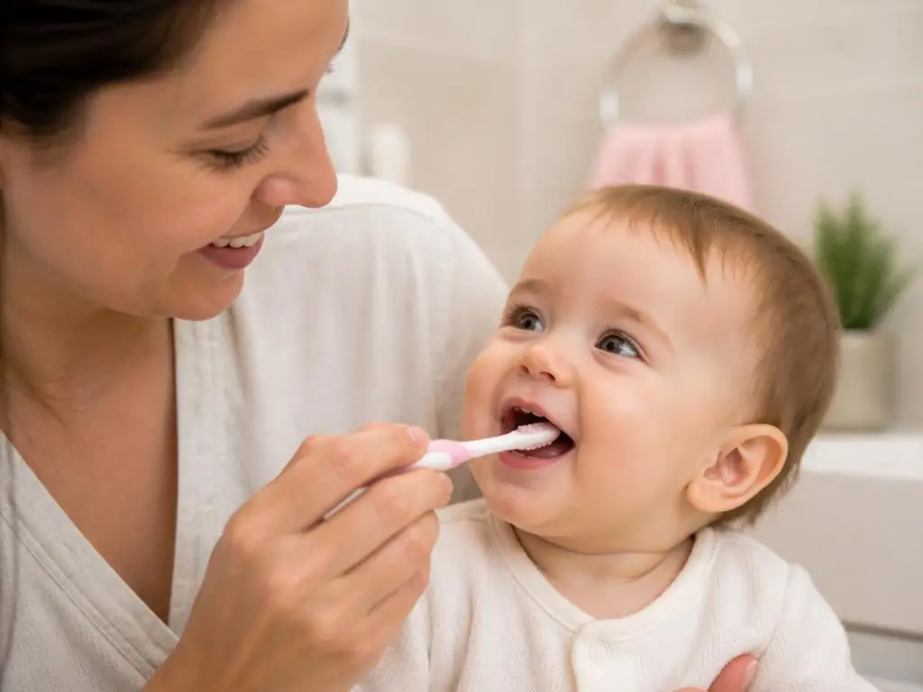 Higiene oral temprana — Odontobebés en la Clínica Dental Infantil de Toledo